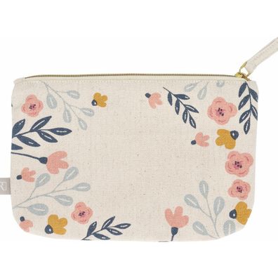 Ordnungshüter große Kosmetiktasche "Blumen"
