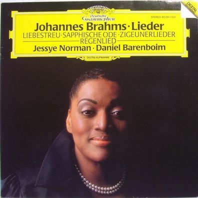 Deutsche Grammophon 413 311 - 1 - Johannes Brahms, Jessye Norman, Daniel Barenbo