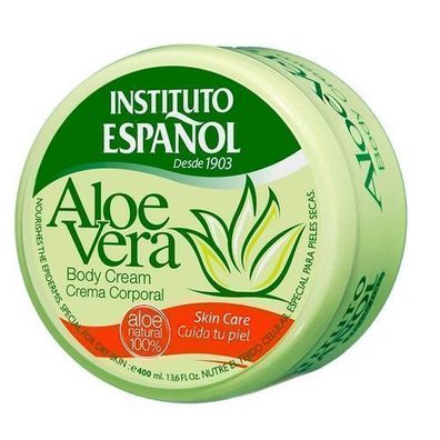 Instituto Espanol Aloe Vera Pflegelotion - Feuchtigkeitsspendende Koerper- und Ha