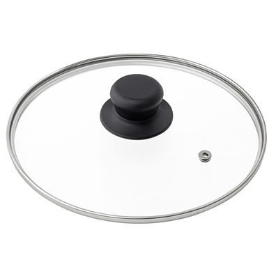 Pfannendeckel 16-32cm Glasdeckel Universaldeckel Spritzschutz Topfdeckelhalter