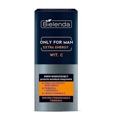 Bielenda Herrenpflege Extra Energy Feuchtigkeitscreme, 50 ml