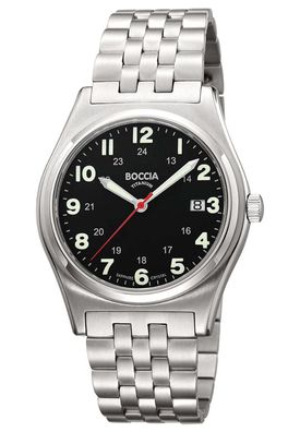 Boccia Herren-Titanuhr mit Saphirglas 3674-02