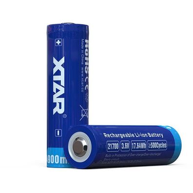 Xtar 21700 4900mAh geschützter Li-Ion Akku