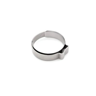 1-Ohr Klemme Edelstahl mit Einlagering / (Spannbereich) 5,2-6,2 mm