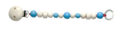 Babyspielzeug Schnullerkette soft hellblau BxLxH 35x20x210mm NEU Schnuller
