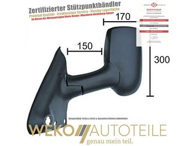 Außenspiegel rechts Diederichs 1455224 für FORD