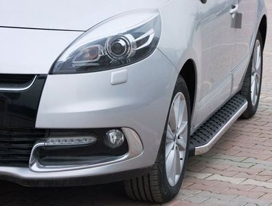 Trittbretter passend für Renault Scenic 2009-2016 Hitit mit TÜV - Farbe: