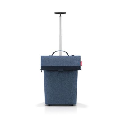 reisenthel trolley M twist blue NT4027 blau Shopper Rollen Einkaufswagen