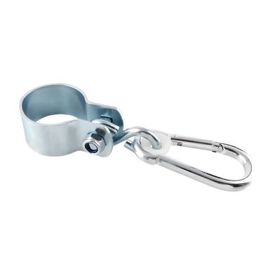 Manschettenhaken Schaukelschelle Rohrschelle mit Karabiner / (Durchmesser (innen)) 1