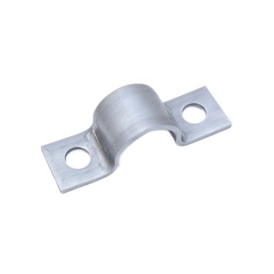 Schwere 1-teilige Rohrschelle aus Rohstahl blank S235 JR DIN1593 / (Durchmesser (inn