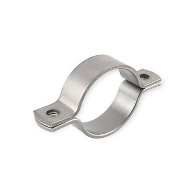 Rohrschelle V2A Edelstahl zweiteilige Schelle mittelschwer / (Klemmbereich) 214 - 21