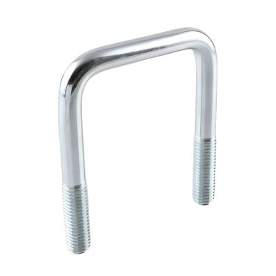 Quadratrohrbügel verzinkt mit M-Gewinde / (Lichteweite) 142 mm