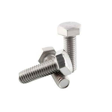 Sechskantschraube DIN 933 - ISO 4017 verzinkt / (Grösse) M6 x 110mm