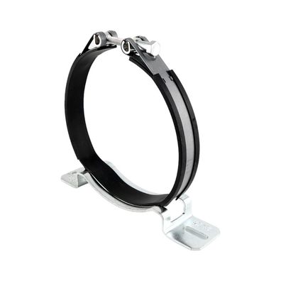 Gelenkbolzenschelle mit Gummieinlage Konsole K1 / (Spannbereich) 310 - 323 mm