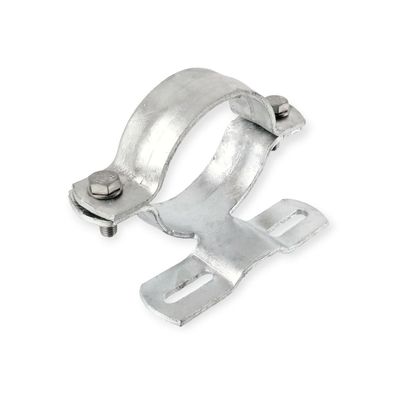 Mastschelle Schilderhalterung für Flach-Verkehrszeichen Lochmittenabstand 350mm / (D