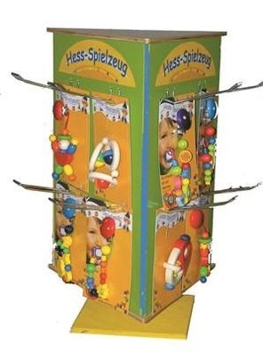 Verkaufsständer Drehständer mit Haken BxLxH 320x285x470mm NEU Warenständer Waren