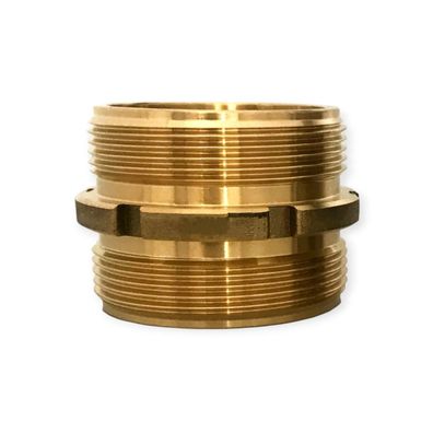 Doppelnippel BSPP AG/AG flachdichtend aus Messing - ½" bis 4" / (Größe) 4" - 4"