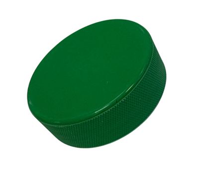Eishockey Puck Grün