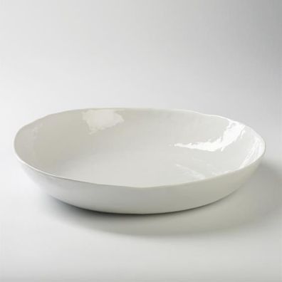 Lambert Piana Schüssel Porzellan, weiß D 33 cm, H 6 cm 21418