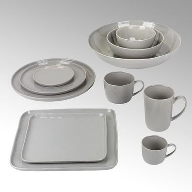 Lambert Piana Schüssel Stoneware, grau H7 D14cm 21494