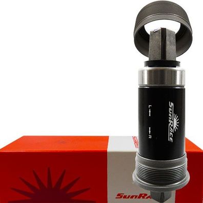 Innenlager BBS15 , 118-68 BSA, Stahlschalen, SunRace, BBS15-118-BOX