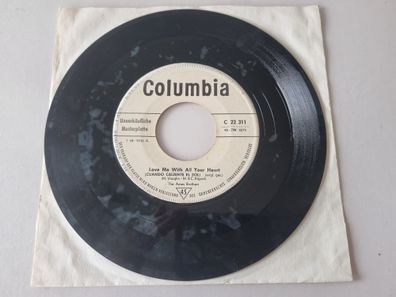 The Ames Brothers - Love me with all your heart 7'' Vinyl Germany PROMO
