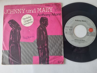 Anthony Monn - Johnny Und Mary 7'' Vinyl Germany/ CV Robert Palmer