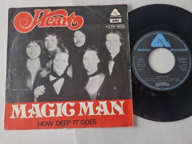 Heart - Magic man/ How deep it goes 7'' Vinyl Belgium