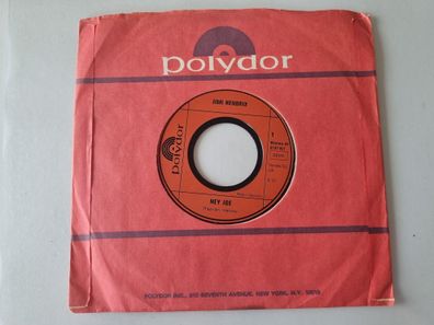 Jimi Hendrix - Hey Joe/ Purple haze 7'' Vinyl Germany