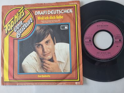 Drafi Deutscher - Weil Ich Dich Liebe / Don Quichotte 7'' Vinyl/ CV Bob Dylan