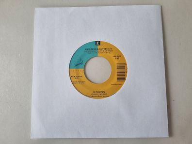 Gordon Lightfoot - Sundown / Carefree Highway 7'' Vinyl US