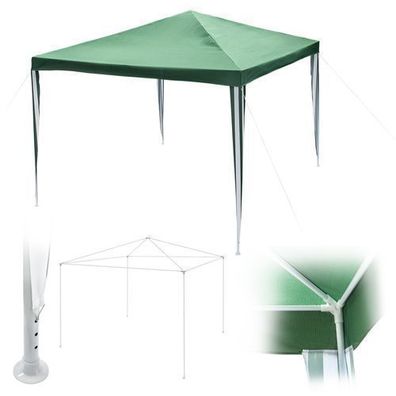 KADAX Gartenpavillon, Zelt, Gewerbepavillon, 3 x 3 m, für Garten, Grün