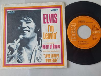 Elvis Presley - I'm leavin'/ Heart of Rome 7'' Vinyl Germany