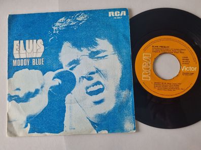 Elvis Presley - Moody Blue 7'' Vinyl Spain