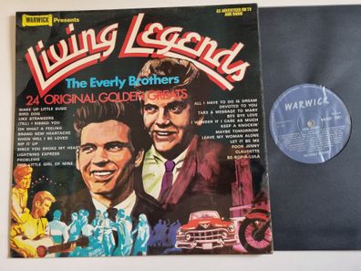 The Everly Brothers - Living Legends/ Greatest Hits Vinyl LP UK
