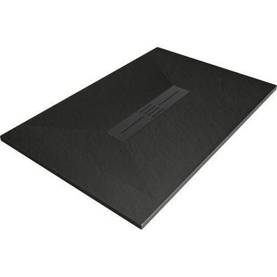 Mexen Toro Duschwanne 130x70 cm Schwarz SMC