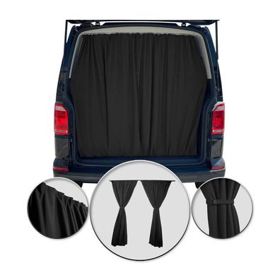 Autogardinen Heckklappe Maß Gardinen Camping Sonnenschutz Schwarz 130x180