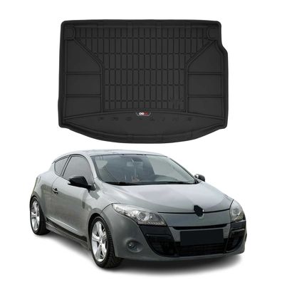 OMAC Gummi Kofferraumwanne für Renault Megane Coupe 2008-2015 TPE Laderaumwanne