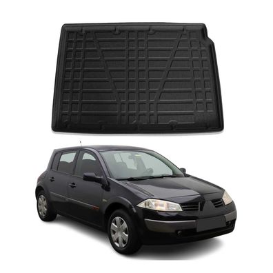Kofferraumwanne Laderaumwanne für Renault Megane 2004-2010 Schrägheck Gummi
