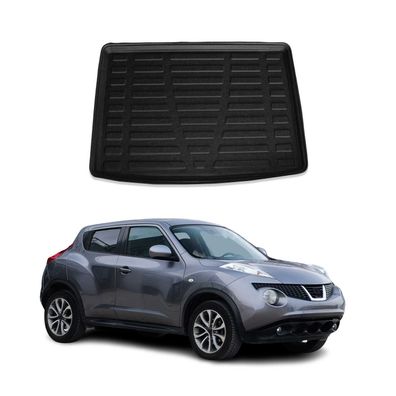 Kofferraumwanne Laderaumwanne für Nissan Juke 2011-2020 Untere Gummi Schwarz