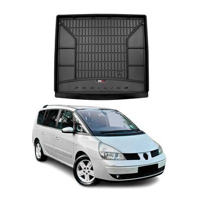 OMAC Gummi Kofferraumwanne für Renault Espace 2002-2014 Klappbare 3. Reihe