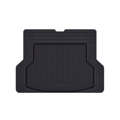 SPARCO Kofferraumwanne Laderaumwanne Universal Trimmbare Kofferraummatte Gummi