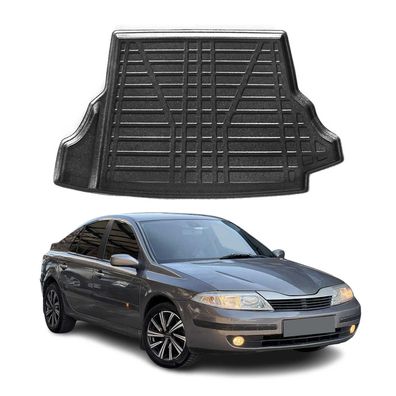 Kofferraumwanne Laderaumwanne für Renault Laguna 2 2001-2007 Gummi TPE Schwarz