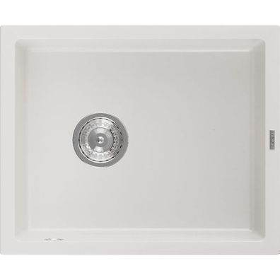 Mexen Pedro Granit-Spüle 560x460 mm Weiß Rechteckig