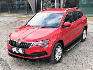Trittbretter passend für Skoda Kodiaq ab 2017 Hitit mit TÜV - Farbe: Chrom