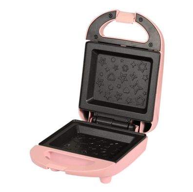 VCCstore-Kompakte 600W Mini-Sandwichmaschine mit Doppelheizung & Antihaftplatte