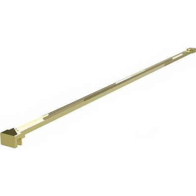 Mexen Duschwandhalterung Gold, Edelstahl, 150 cm
