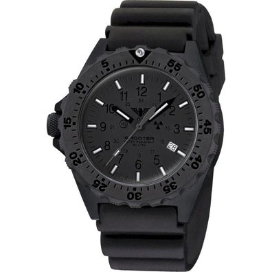 KHS - Armbanduhr - Shooter MKII XTAC mit Taucherband Schwarz - KHS. SH2XTF. DB