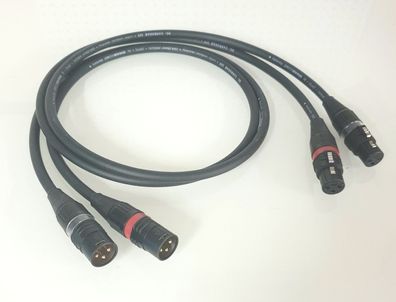 Sommercable "Carbokab 225" / HighEnd XLR-Kabel / OFC class 6N / Carbon