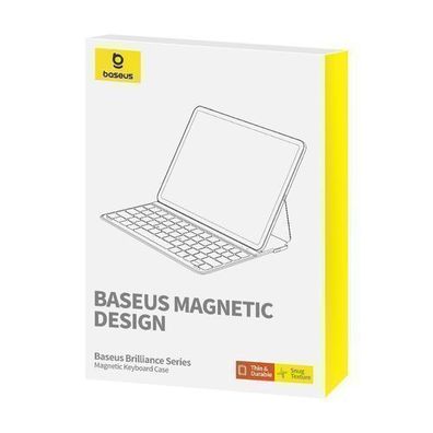Baseus Brilliance Serie Tastaturhuelle mit USB-C Kabel fuer iPad 10.2'' (2019-2021
